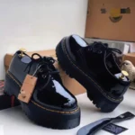 High Black Shinning Shoe