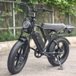 Electric Bicycle, Disc Brake Dirt Bikes, V20 V8 R002 Retro Sport Electronic Bicycle