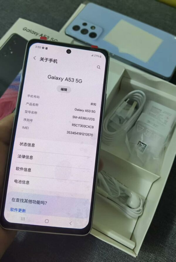 Galaxy A53 5G Unlocked with Octa Core, CPU LTE 128GB English
