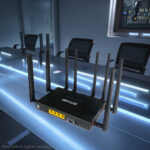 Industrial Mobiler Wlan Router 5g Enterprise Usage 3000Mbps WIFI Speed 4G/5G with Sim Card Slot LTE CPE Wireless Router