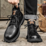 New Model Genuine Leather Men's Breathable Casual Dress Shoes