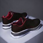 Men's Summer Breathable Mesh Sneakers, White Shoes For Tennis